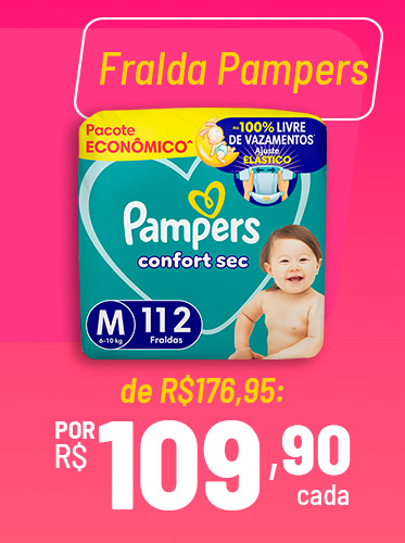 Fralda Pampers