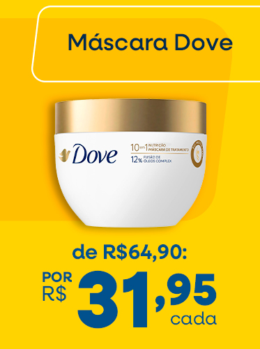 Máscara de Tratamento Dove 10 em 1
