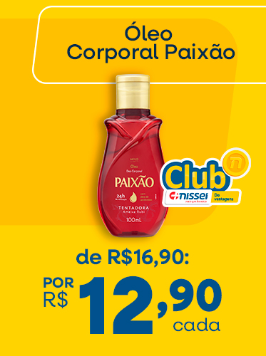 Óleo Corporal Paixão Tentadora